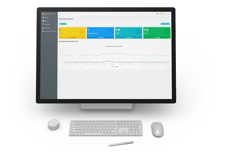 Sistema básico WISP con Mikrotik